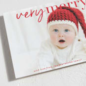 "very merry moment" - Holiday Cards in Holly by Sara Hicks Malone - Detail
