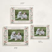 "Highlands" - Holiday Cards in Cranberry by Sarah Knight - Formats Available