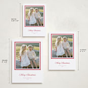 "Lauren" - Holiday Cards in Santa Suit by Blustery August - Formats Available