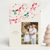 "bow garland" - Holiday Cards in Gumdrop by Vivian Yiwing - Front