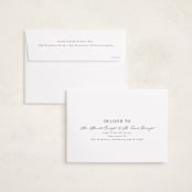 "Simple Border" - Holiday Cards in Ivory by Stacey Meacham - FREE Recipient Addressing