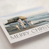 "Headliner" - Holiday Cards in Parchment by Nicole Walsh - Detail
