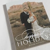 "Sophisticate" - Holiday Cards in Marshmallow by Carolyn Nicks - Detail