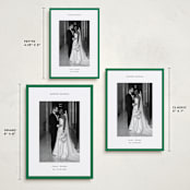 "Classic Border" - Holiday Cards in Pine by Wendy Chung - Formats Available