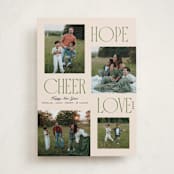 "Scrapbook" - Holiday Cards in Pine by Owl and Toad - Front