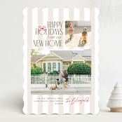 "From Our New Home" - Holiday Cards in Toasted Marshmallow by Owl and Toad - Front