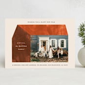 "modern new home" - Holiday Cards in Brick by Sumak Studio - Front