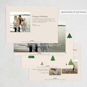 "modern new home" - Holiday Cards in Brick by Sumak Studio - Back of Card Options
