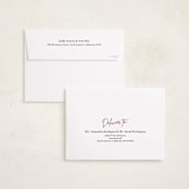 "Arched Simplicity" - Holiday Cards in Holly Berry by Oma N. Ramkhelawan - FREE Recipient Addressing