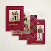 "Picture Perfect" - Holiday Cards in Holly Berry by Erin German - Back of Card Options