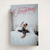"Picture Perfect" - Holiday Cards in Holly Berry by Erin German - Folded Card