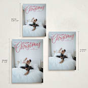 "Picture Perfect" - Holiday Cards in Holly Berry by Erin German - Formats Available