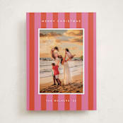 "Cabana" - Holiday Cards in Strawberry by Morgan Kendall - Front