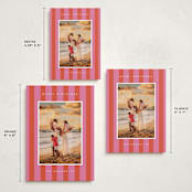 "Cabana" - Holiday Cards in Strawberry by Morgan Kendall - Formats Available