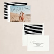"Oh What Fun Holiday" - Holiday Cards in Coal by Jen Huppert - Assembled