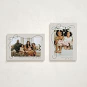 "Cascading Bow" - Holiday Cards in Putty by Lauren Chism - Photo Orientation Options