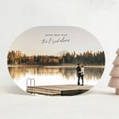"Minimal Modern holiday" - Holiday Cards in Coal by Jackie Crawford - Front