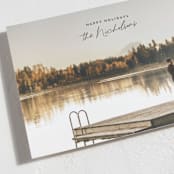 "Minimal Modern holiday" - Holiday Cards in Coal by Jackie Crawford - Detail