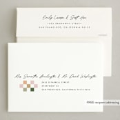 "Holiday Minimalist" - Holiday Cards in Coal by Design Lotus - FREE Recipient Addressing