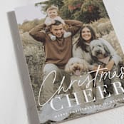 "Christmas Cheer" - Holiday Cards in Snow by Sara Hicks Malone - Detail