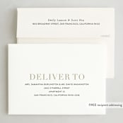 "Christmas Cheer" - Holiday Cards in Snow by Sara Hicks Malone - FREE Recipient Addressing