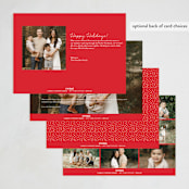 "Merry and Married" - Holiday Cards in Santa Suit by Design Lotus - Back of Card Options