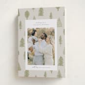 "All Evergreen" - Holiday Cards in Greenery by Heather Cairl - Folded Card