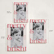 "Candy Canes" - Holiday Cards in Candy Cane by Maria Alou - Formats Available