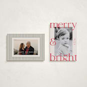 "Candy Canes" - Holiday Cards in Candy Cane by Maria Alou - Photo Orientation Options