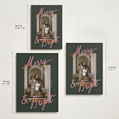 "Jottings" - Holiday Cards in Mistletoe by Pixel and Hank - Formats Available