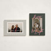 "Jottings" - Holiday Cards in Mistletoe by Pixel and Hank - Photo Orientation Options