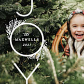 "Infinite Joy" - Holiday Cards in Snow by Ally Madison - Detail