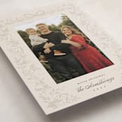 "Garland" - Holiday Cards in Buttercream by Kate Ahn - Detail