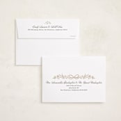 "Garland" - Holiday Cards in Buttercream by Kate Ahn - FREE Recipient Addressing