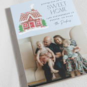"Home Sweet Home" - Holiday Cards in Lollipop by Brooke Chandler - Detail
