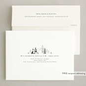 "Christmas eve" - Holiday Cards in Midnight by Anna Joseph - FREE Recipient Addressing