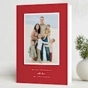 "Christmas cord" - Holiday Cards in Barn by Lea Delaveris - Folded Card