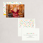 "happy trails" - Holiday Cards in Powder by Sara Hicks Malone - Assembled