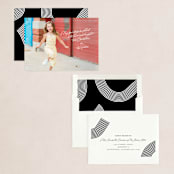 "Personal Note" - Holiday Cards in White by Design Lotus - Assembled