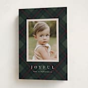 "Balmoral Green" - Holiday Cards in Pine by Olivia Kanaley Inman - Folded Card