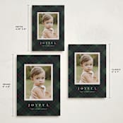 "Balmoral Green" - Holiday Cards in Pine by Olivia Kanaley Inman - Formats Available