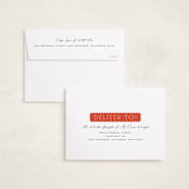 "Delightful" - Holiday Cards in Maraschino by Pixel and Hank - FREE Recipient Addressing