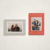"Delightful" - Holiday Cards in Maraschino by Pixel and Hank - Photo Orientation Options