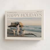 "Holiday Headlines" - Holiday Cards in Ink by Ekko Studio - Folded Card