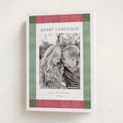 "Holiday Rainbow" - Holiday Cards in Crimson Green by Chris Griffith - Folded Card