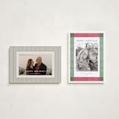 "Holiday Rainbow" - Holiday Cards in Crimson Green by Chris Griffith - Photo Orientation Options
