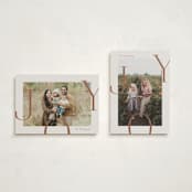 "Joy Border" - Holiday Cards in Cookie Dough by Brianne Larsen - Photo Orientation Options
