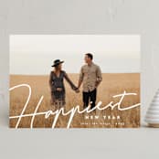 "happiest written" - Holiday Cards in Frost by Summer Winkelman - Front