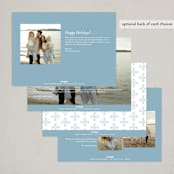 "happiest written" - Holiday Cards in Frost by Summer Winkelman - Back of Card Options