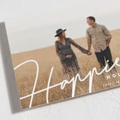 "happiest written" - Holiday Cards in Frost by Summer Winkelman - Detail